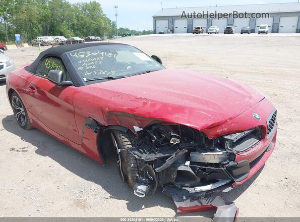 WBAHF9C09LWW53619 2020 BMW Z4 Красный Вид спереди