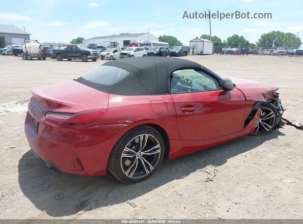 WBAHF9C09LWW53619 2020 BMW Z4 Красный Задняя правая четверть