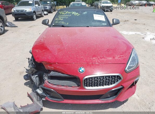 WBAHF9C09LWW53619 2020 BMW Z4 Красный Вид щитка приборов