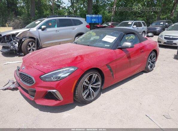WBAHF9C09LWW53619 2020 BMW Z4 Красный Передняя левая четверть