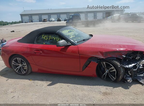 WBAHF9C09LWW53619 2020 BMW Z4 Красный Вид задней части салона