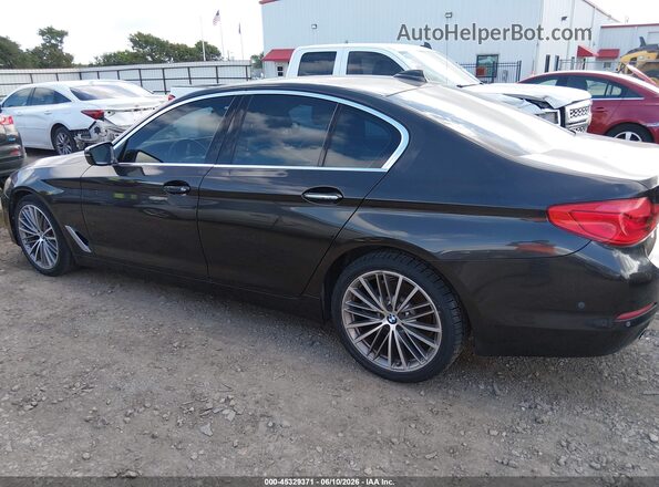 WBAJA5C31HG897611 2017 BMW 5 SERIES Черный Панорамный вид салона 360°