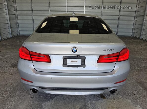 WBAJA5C37HG896138 2017 BMW 5 SERIES Серебряный 