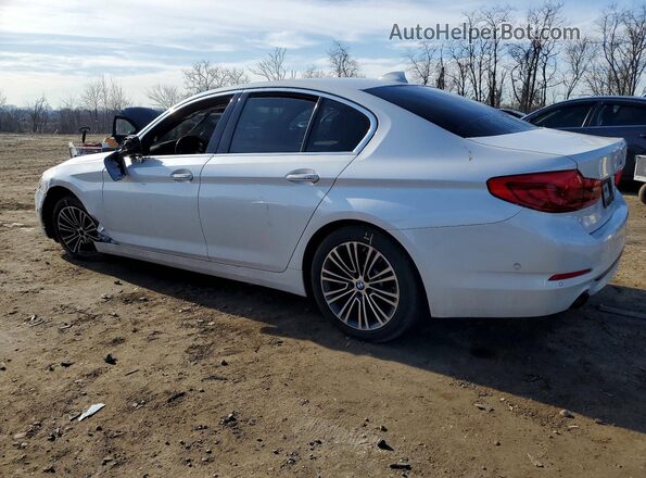 WBAJA5C37HWA35454 2017 BMW 5 SERIES White Trasero izquierdo