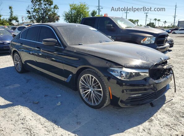 WBAJA5C38HG895760 2017 BMW 5 SERIES Black 