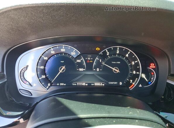 WBAJA5C38HG895760 2017 BMW 5 SERIES Black 