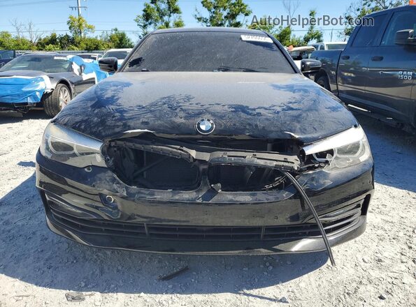 WBAJA5C38HG895760 2017 BMW 5 SERIES Black 