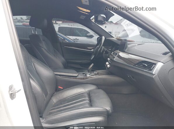 WBAJA5C38HWA34863 2017 BMW 5 SERIES White Front interior view