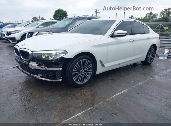 WBAJA5C38HWA34863 2017 BMW 5 SERIES White Front left