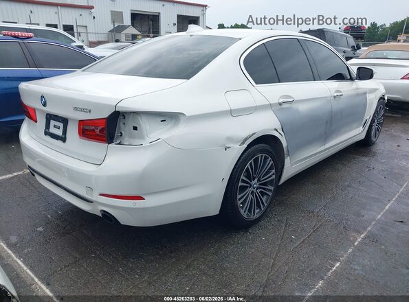WBAJA5C38HWA34863 2017 BMW 5 SERIES White Rear right