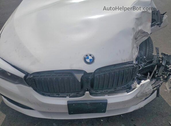 WBAJA5C3XHWA35030 2017 BMW 5 SERIES White Սալոնի հետևի տեսք