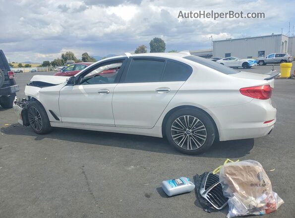 WBAJA5C3XHWA35030 2017 BMW 5 SERIES White Հետևի ձախ