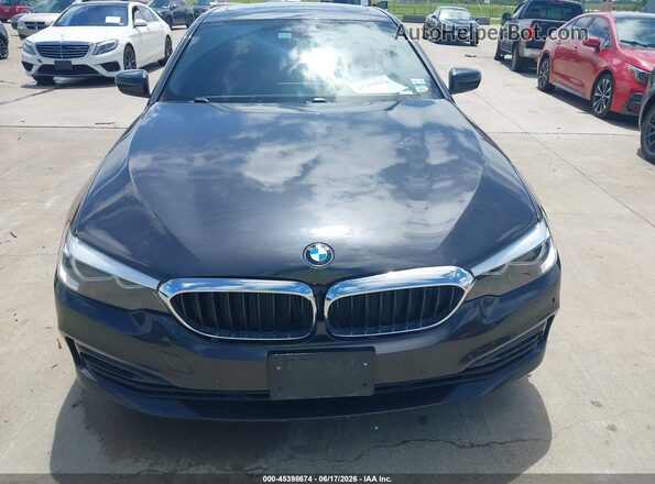 WBAJA5C50JG900179 2018 BMW 5 SERIES Серый Вид щитка приборов