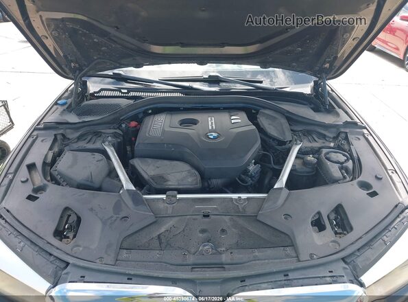 WBAJA5C50JG900179 2018 BMW 5 SERIES Серый Вид сзади