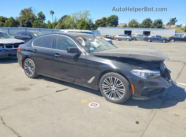WBAJA5C50JWA36940 2018 BMW 5 SERIES Black Առջևի աջ