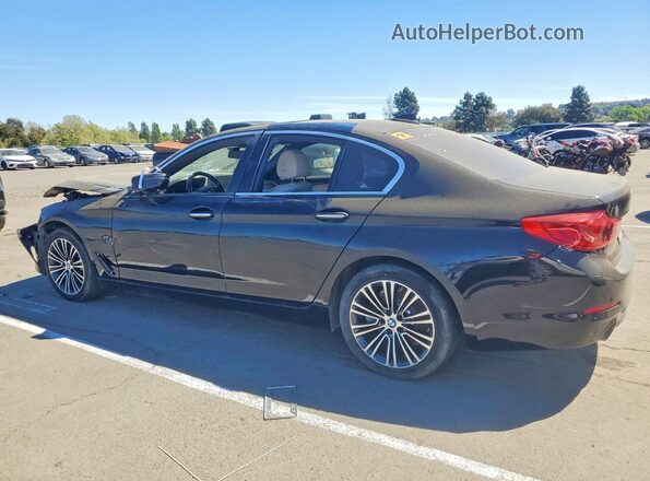 WBAJA5C50JWA36940 2018 BMW 5 SERIES Black Հետևի ձախ