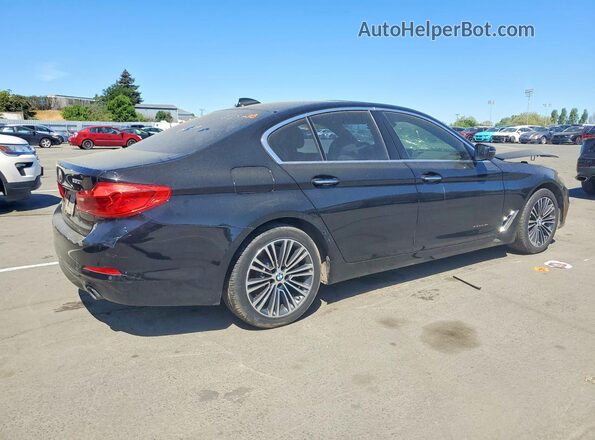 WBAJA5C50JWA36940 2018 BMW 5 SERIES Black Հետևի աջ