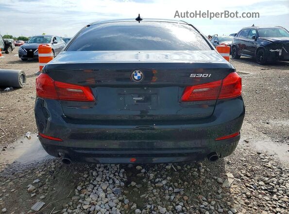 WBAJA5C50KWA57935 2019 BMW 5 SERIES Black Հետևի տեսք