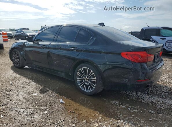 WBAJA5C50KWA57935 2019 BMW 5 SERIES Black Հետևի ձախ