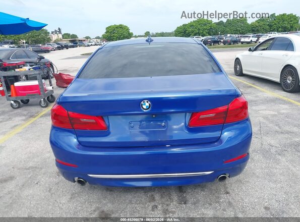 WBAJA5C50KWW05638 2019 BMW 5 SERIES Blue 