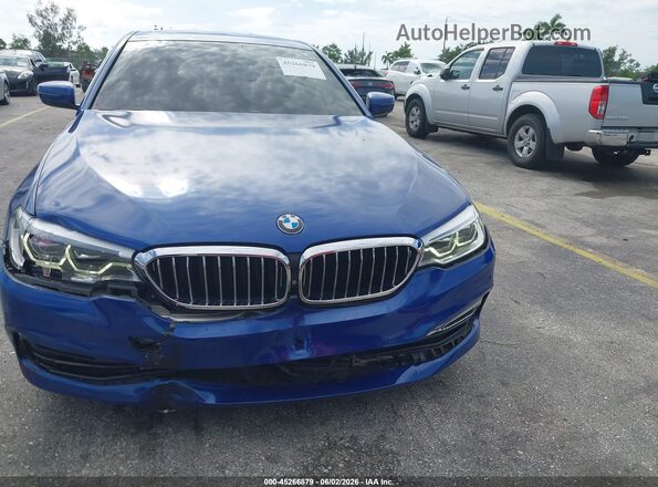 WBAJA5C50KWW05638 2019 BMW 5 SERIES Blue წინა ხედი