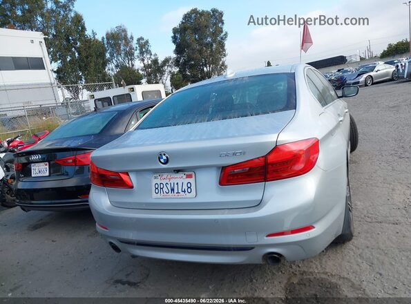 WBAJA5C50KWW16591 2019 BMW 5 SERIES Silver 