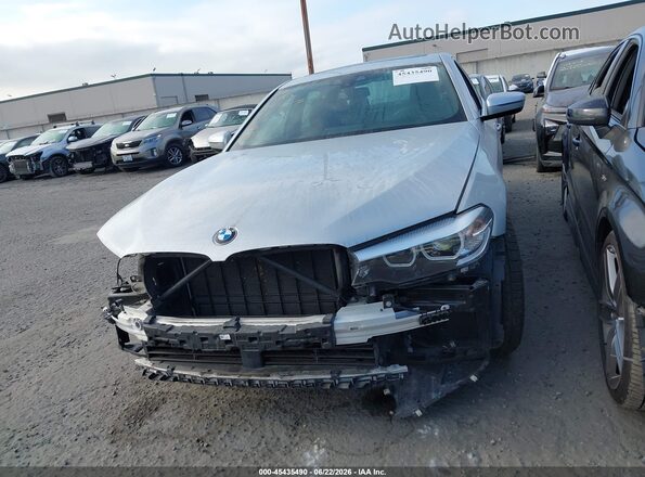 WBAJA5C50KWW16591 2019 BMW 5 SERIES Silver Vista del cuadro de instrumentos