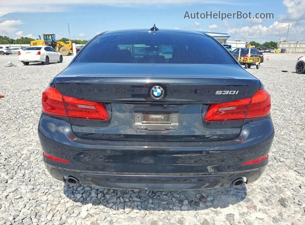 WBAJA5C51KWW07706 2019 BMW 5 SERIES Black Հետևի տեսք