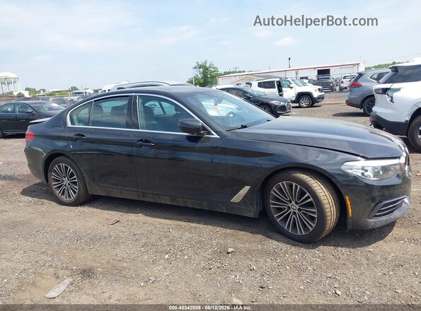 WBAJA5C52KBX87267 2019 BMW 5 SERIES Черный Вид задней части салона