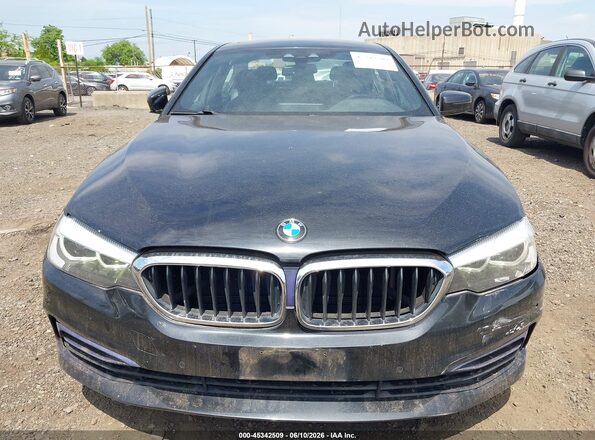 WBAJA5C52KBX87267 2019 BMW 5 SERIES Черный Вид щитка приборов