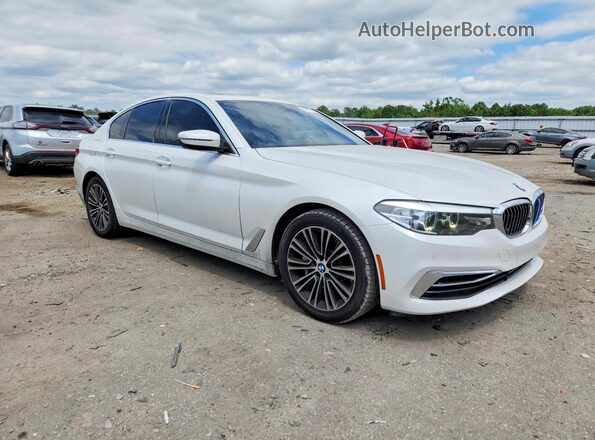 WBAJA5C53KWW22224 2019 BMW 5 SERIES White Przód prawy