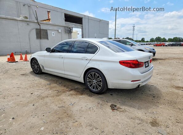 WBAJA5C53KWW22224 2019 BMW 5 SERIES White Tył lewy