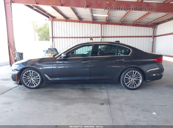 WBAJA5C54JWA57709 2018 BMW 7 SERIES Gray 360 interior view