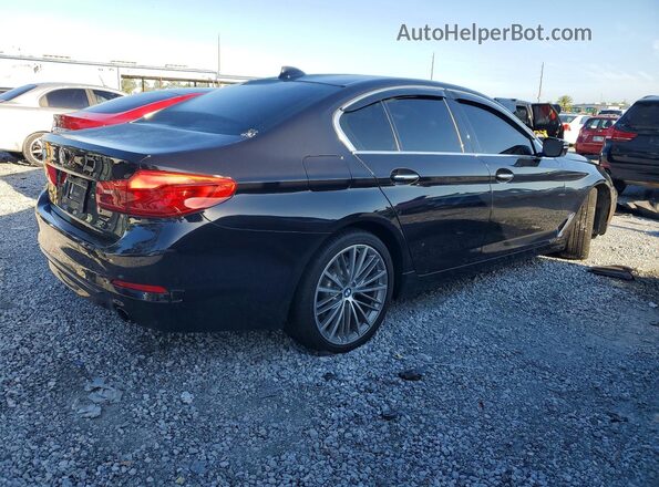 WBAJA5C55JG899627 2018 BMW 5 SERIES Black Trasero derecho