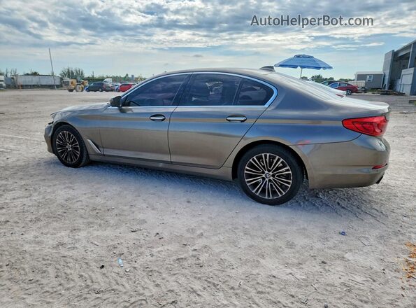 WBAJA5C55JWA38215 2018 BMW 5 SERIES Brown Tył lewy