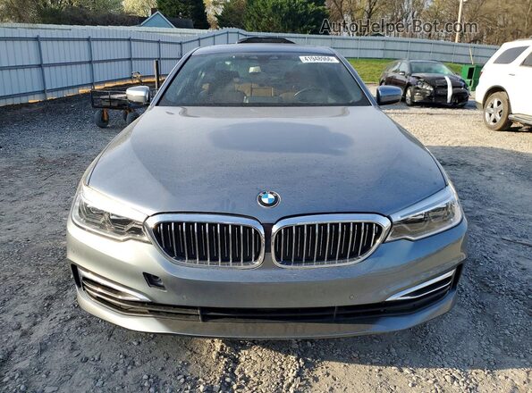 WBAJA5C55KWW23374 2019 BMW 5 SERIES Gray წინა ხედი