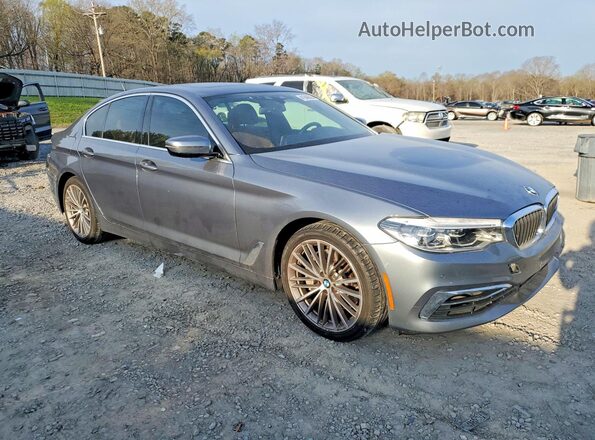WBAJA5C55KWW23374 2019 BMW 5 SERIES Gray წინა მარჯვენა