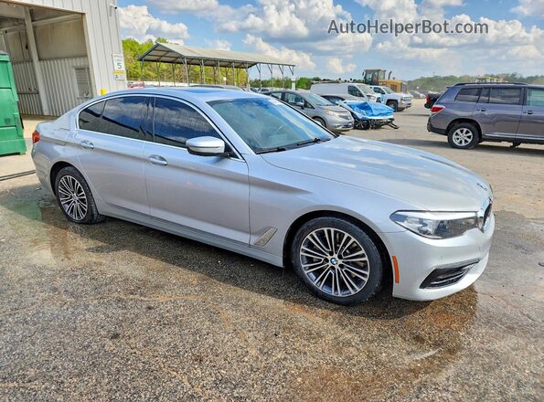 WBAJA5C56KBX86641 2019 BMW 5 SERIES Silver 