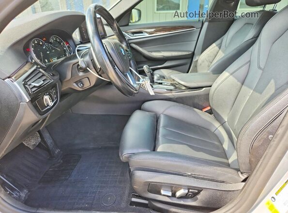 WBAJA5C56KBX86641 2019 BMW 5 SERIES Silver 