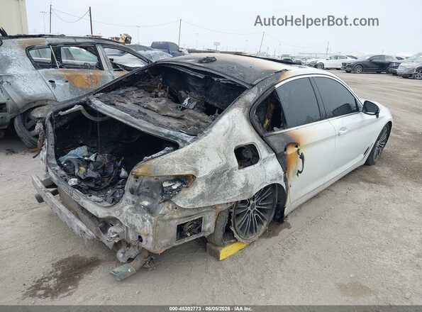 WBAJA5C57KWW31833 2019 BMW 5 SERIES White Tył prawy
