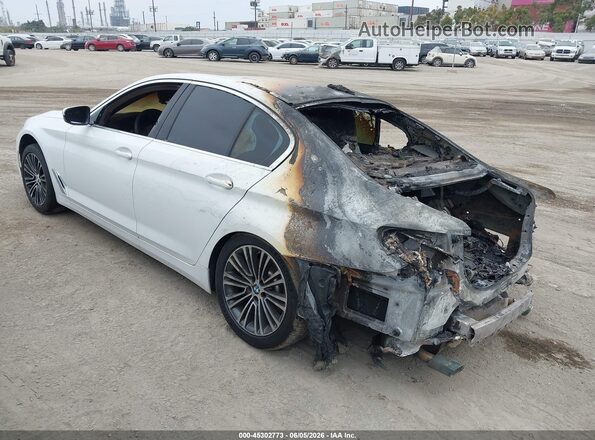 WBAJA5C57KWW31833 2019 BMW 5 SERIES White Tył lewy