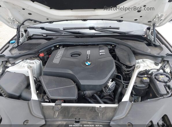 WBAJA5C57KWW31833 2019 BMW 5 SERIES White Widok z tyłu