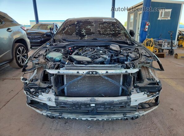 WBAJA5C58JWA35633 2018 BMW 5 SERIES Black Front view