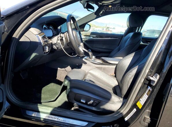 WBAJA5C58JWA38340 2018 BMW 5 SERIES Black 