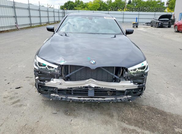 WBAJA5C58KBX46819 2019 BMW 5 SERIES Черный Вид спереди