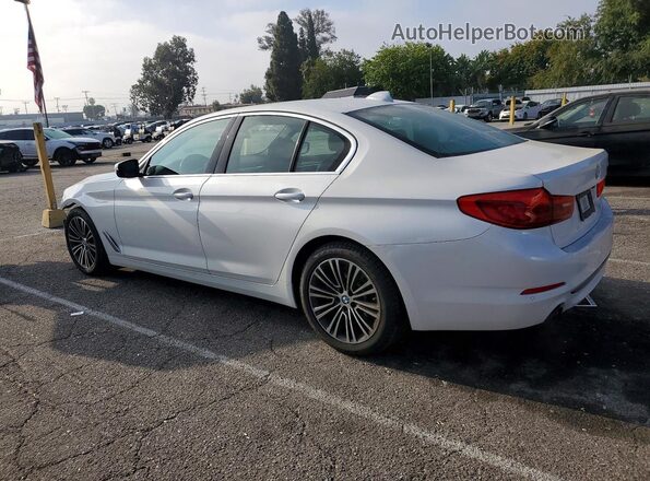 WBAJA5C58KWA57858 2019 BMW 5 SERIES White Trasero izquierdo