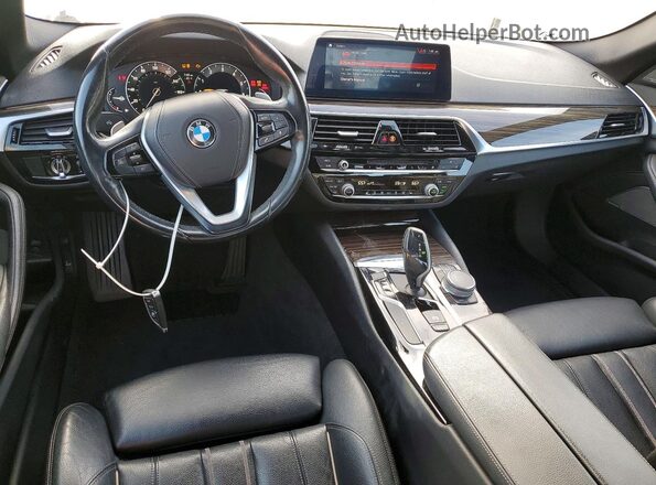 WBAJA5C58KWA57858 2019 BMW 5 SERIES White Vista del salpicadero