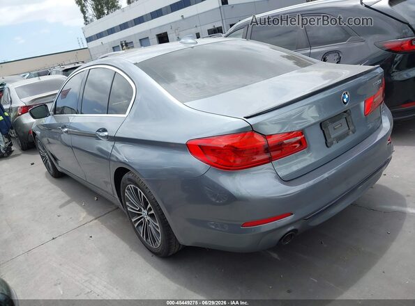 WBAJA5C59JWA57091 2018 BMW 5 SERIES Silver Tył lewy