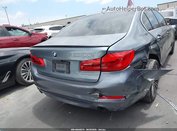 WBAJA5C59JWA57091 2018 BMW 5 SERIES Silver 