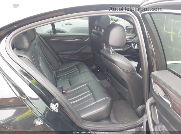 WBAJA7C37HG457730 2017 BMW 5 SERIES Black Vista de la etiqueta del VIN